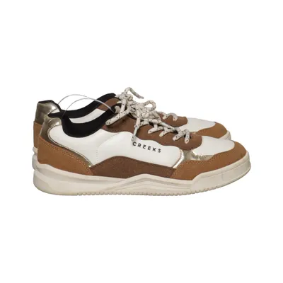 Sneakers (White, Brown) from Creeks