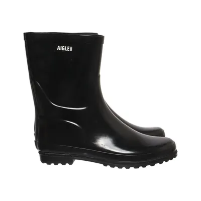 Kurze Gummistiefel (Schwarz) von Aigle