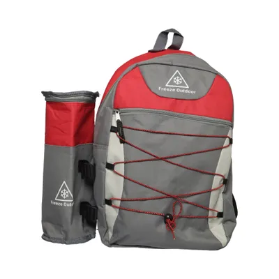 Sac à dos pique-nique (Gris, Rouge, Blanc) de Atlas for Men Polyester