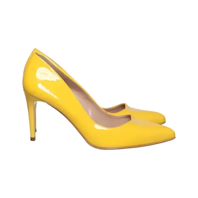 Pumps (Yellow) from Giulia Leather