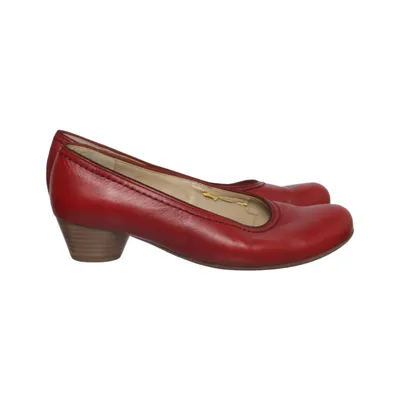 Pumps (Red) from Jana Leather