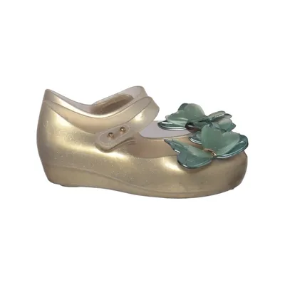Ballet flats (Gold, Blue) from Mini Melissa