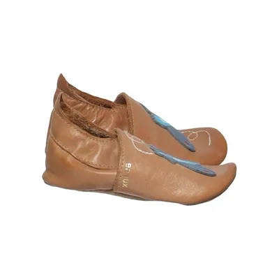 Chaussons pour bébé (Marron, Multicolore) de Bobux Cuir