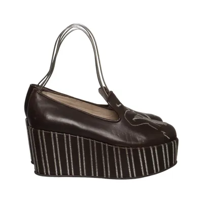 Chaussure compensées (Marron) de A. Nordin