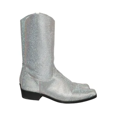 Enkellaarzen (Zilver) van Zara