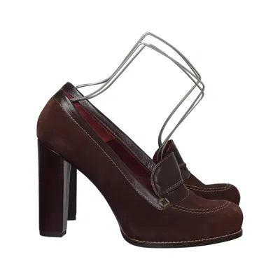 Loafers (Bruin) van Uta Raasch Leer