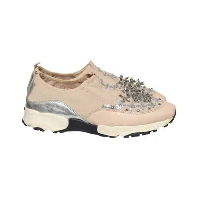 Slip-ons (Beige, Silver) from Carvela Leather
