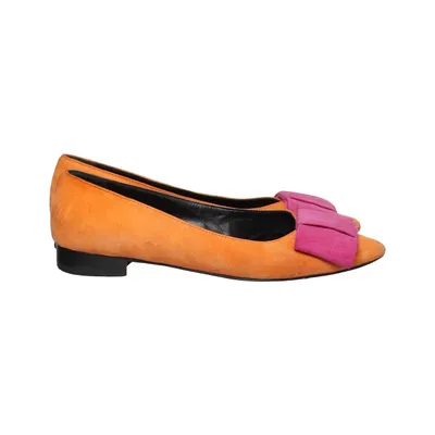 Ballerines (Orange, Rose) de Footlight Cuir