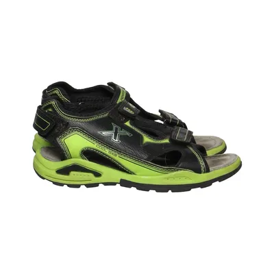Sandalen (Zwart, Groen) van Agaxy