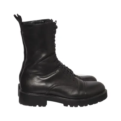 Laced boots (Black) from Vagabond Leather