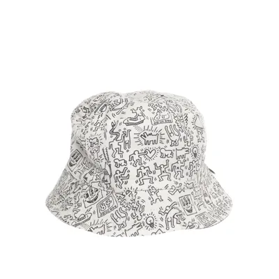 Bucket hat (White, Black) from Keith Haring