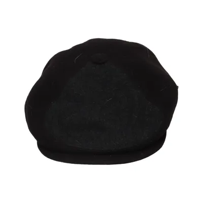 Flat cap (Svart) från Wigéns Polyester, Ull