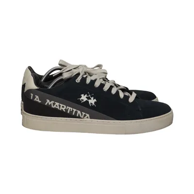 Sneakers (Blue, White) from La Martina Leather