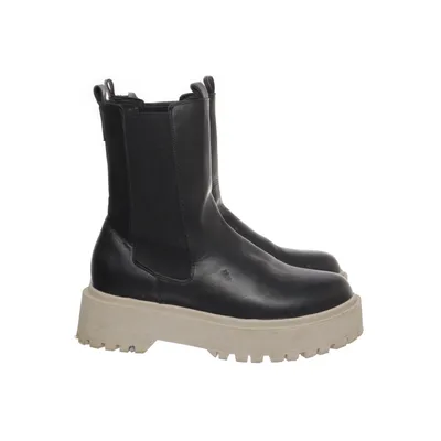 Chelsea boots (Zwart) van Attitude