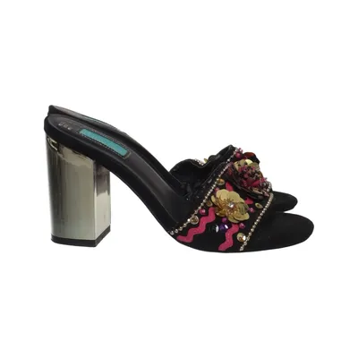 Mules (Schwarz, Mehrfarbig) von Limited Edition by Atmosphere