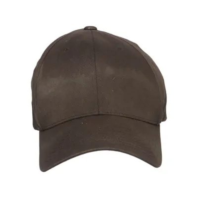 Casquette de baseball (Marron) de Flexfit Coton, Élasthane, Polyester
