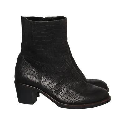 Bottines (Noir) de Brenda Polyuréthane