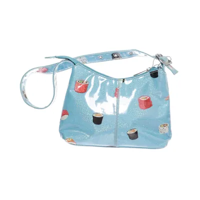 Shoulder-bag (Blue, Multicolored) from Silfen Polyester, Polyurethane