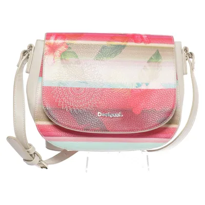 Axelremsväska (Röd, Flerfärgad) från Desigual Polyester, Polyuretan