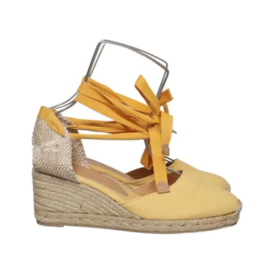 Wedges (Yellow) from Castañer Cotton