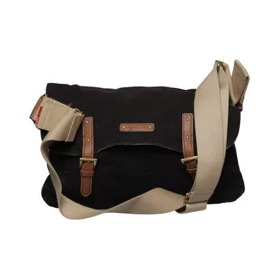Axelremsväska (Svart, Beige, Brun) från Storksak Bomull, Polyester