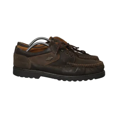Bootschoenen (Bruin) van Globetrotter Leer