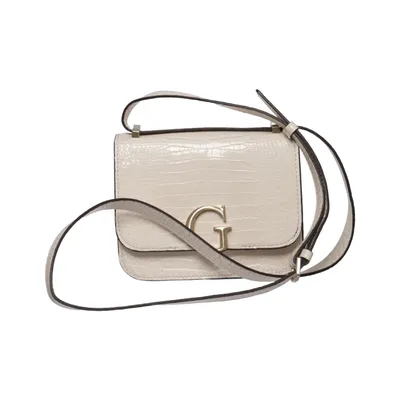 Skuldertaske (Beige) fra Guess Polyurethan
