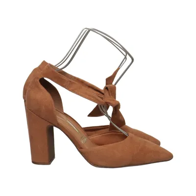 High heel sandals (Brown) from Vizzano