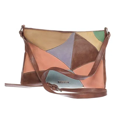 Shoulder-bag (Brown, Multicolored) from Desigual Polyester, Polyurethane