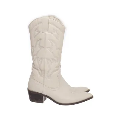 Cowboy boots (Beige) from Stradivarius
