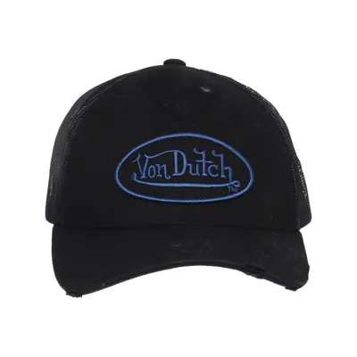 Truckerkeps (Svart, Blå) från Von Dutch Bomull, Polyester