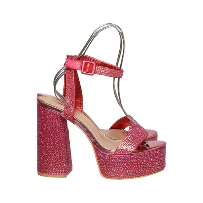 Sandales à talons hauts (Rose)