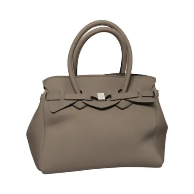 Handväska (Grå) från Save My Bag Elastan, Polyamid, Polyester