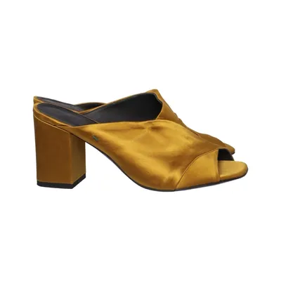 Mules (Yellow) from Aeyde Leather