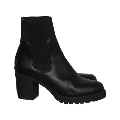 Heeled boots (Black) from Texto Leather