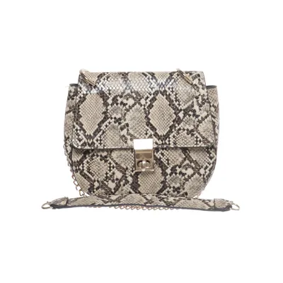 Axelremsväska (Beige, Svart, Vit) från Accessoires Polyester, Polyuretan