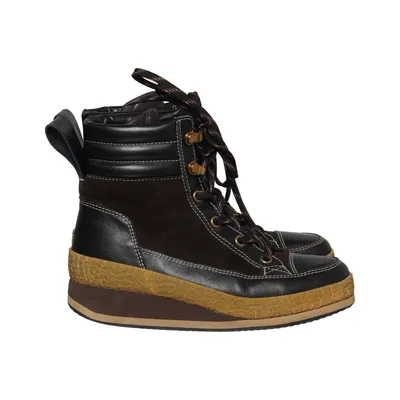 Bottes à lacets (Noir, Marron) de See by Chloé
