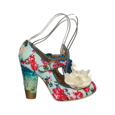 Hoge hakken (Blauw, Meerkleurig) van Irregular Choice