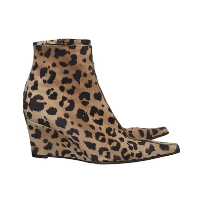 Heeled boots (Brown, Black, Multicolored) from K+S Shoes Leather