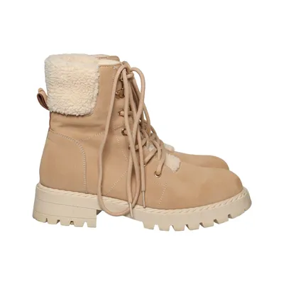 Bottes à lacets (Beige) de Kayla