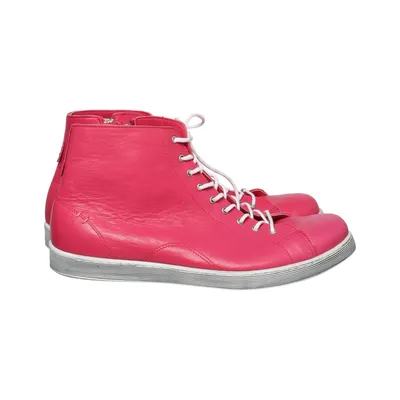 Laced boots (Pink) from Andrea Conti Leather