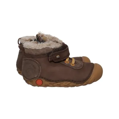 Ankle boots (Brown) from Elefanten Polyurethane, Wool