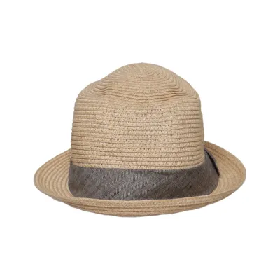 Chapeau Fedora (Beige) de Stetson Coton, Viscose