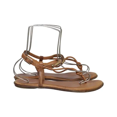 Sandals (Brown) from Novo Leather
