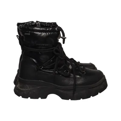Laced boots (Black) from Duffy