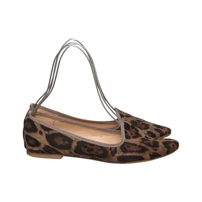 Ballet flats (Brown, Multicolored) from Malien Leather