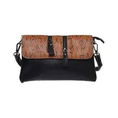 Umhängetasche (Schwarz, Braun) von Coco