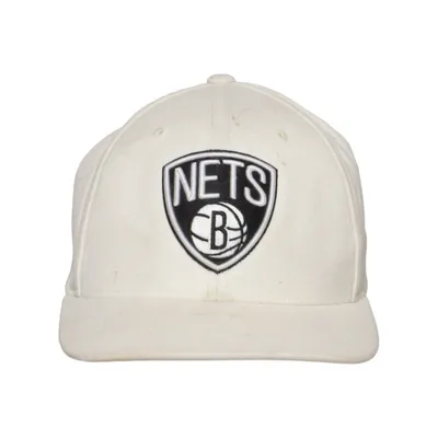 Casquette de baseball (Blanc, Noir) de Mitchell & Ness Acrylique, Élasthane, Laine