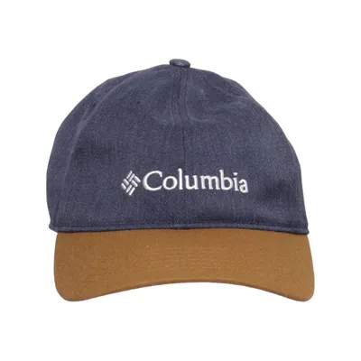 Casquette de baseball (Bleu, Marron) de Columbia Acrylique, Coton, Élasthane, Polyester, Laine