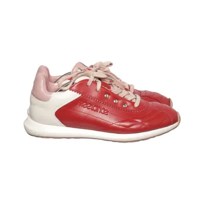 Trainers (Red, White, Pink) from Free Lance Leather